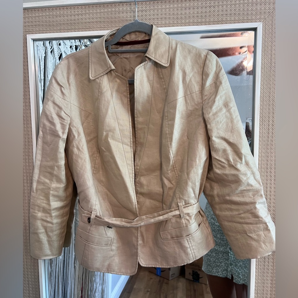 100% Linen Luciano Barbera blazer/jacket